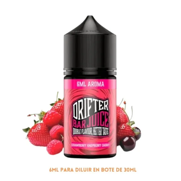 Aroma Drifter Bar Strawberry Raspberry Cherry Longfill 6/30ml - Imagen 1
