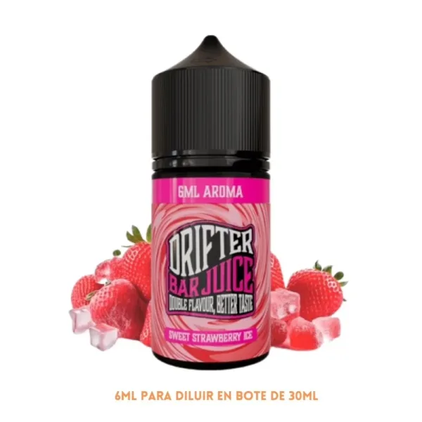 Aroma Drifter Bar Sweet Strawberry Ice Longfill 6/30ml - Imagen 1